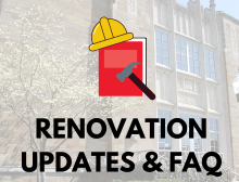Click here for info and latest news on the renovation